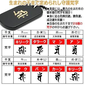 BLACK-ONYX最強守護梵字+般若心経W刻...の詳細画像3