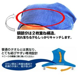 熱中症対策 暑さ対策 汗取り日焼けぼうし 爆買...の詳細画像2