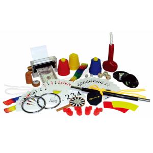 プロも驚き！100種類のマジックセット（トリック＆パフォーマンスDVD付）  (手品 仕掛け タネ 解説動画DVD トランプ カードマジック ギミック トリック )