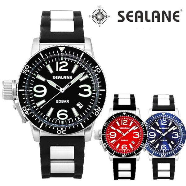 SEALANE[シーレーン]SE57ラバーストラップウォッチ  (マリンスポーツ アドベンチャー 航...