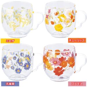 日本製 日比谷花壇監修 耐熱ガラスマグ 花言葉...の詳細画像3