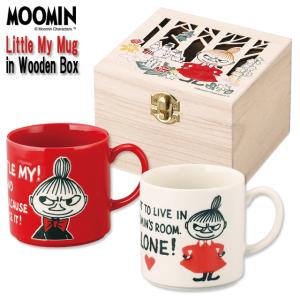 日本製 リトルミイ木箱入マグ　爆買 350ml ムーミン公式 MOOMIN Momin リトルミイ公式 LittleMy マグカップ かわいい おしゃれ リトルミイ食器