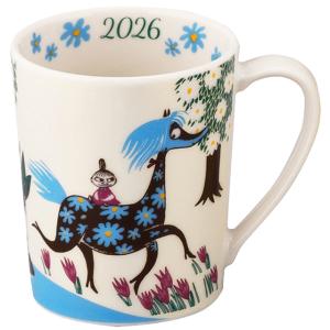 ムーミン2026イヤーズマグ　MOOMIN 350ml マグカップ 陶器 食器 ムーミン公式 2026年 記念限定品 テーブルウェア 直径85mm×100mm
