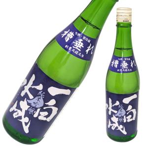 一白水成 槽垂れ 純米吟醸 生原酒 [ 日本酒 使用米 美山錦 17% 甘み 酸味 秋田県 720ml 1本 ]ギフト対応可