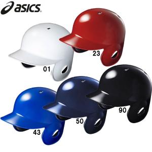 アシックス 軟式用バッティングヘルメット 両耳 asics BPB480 送料無料｜premium-sports