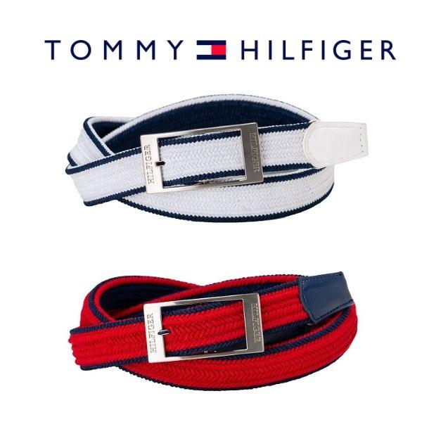 トミーヒルフィガー リバーシブル ベルト メッシュ ゴルフ シンプル 110cm Tommy Hil...