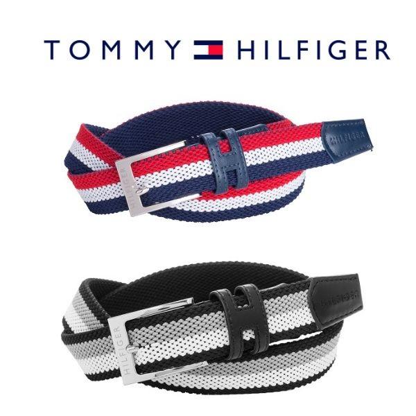 トミーヒルフィガー ベルト ラバー メッシュ ゴルフ シンプル 110cm Tommy Hilfig...