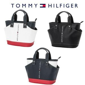 トミーヒルフィガー ゴルフ ラウンドバッグ FACE トートバッグ THMG3FBD Tommy Hilfiger 2023年秋冬モデル 送料無料 あす楽 あすつく