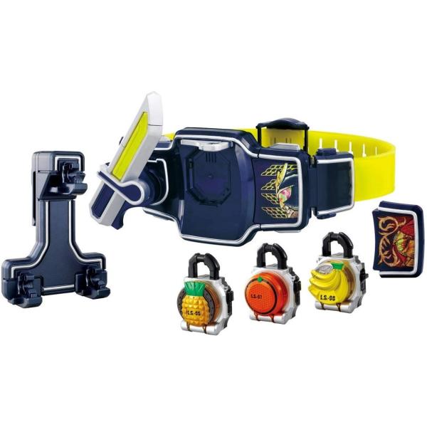 仮面ライダー鎧武 （ガイム） 変身ベルト DX戦極ドライバー&amp;ロックシードホルダー　※箱・説明書は欠...