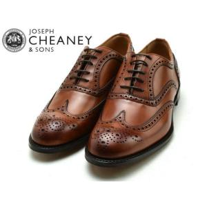 ジョセフチーニー ウィングチップ ドレスシューズ メンズ JOSEPH CHEANEY ARTHUR III DARK LEAF｜premiumone