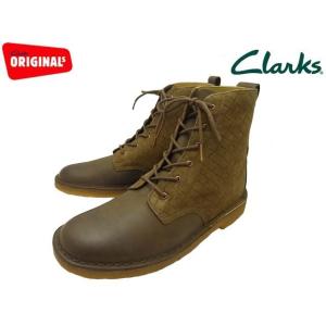 クラークス デザートベロア メンズ ダークグリーン レザー ブーツ Clarks DESERT VELOUR 20352237 DARK GREEN LEATHER UK規格