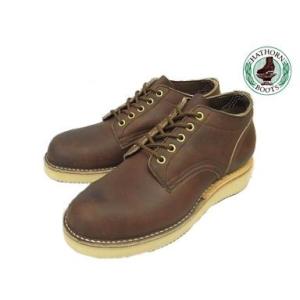 MADE IN USA ハソーン オックスフォード ラセット ラフアウト スエード