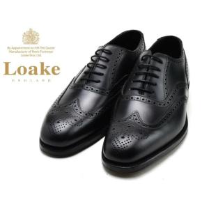 ローク ウィングチップ Loake BUCKINGHAM ブラック メンズ ビジネスシューズ