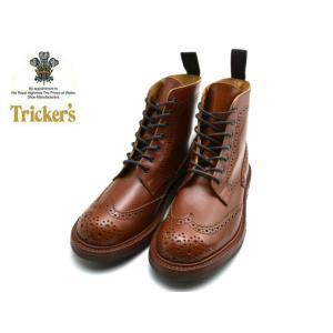 Tricker's（トリッカーズ） 5180 カントリーブーツ ウイングチップ 7