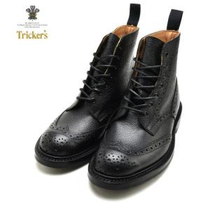 Tricker's（トリッカーズ） バートン カントリーブーツ ウィングチップ