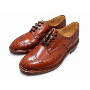 トリッカーズ バートン カントリーブーツ ウィングチップ マロンアンティーク メンズ ブーツ Tricker's M5633 Bourton Country Shoe Marron antique｜premiumone