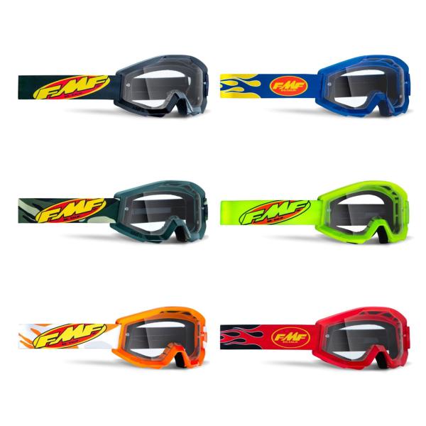 FMF PowerCore Clear Lens Goggles エフエムエフ パワーコア クリアレ...