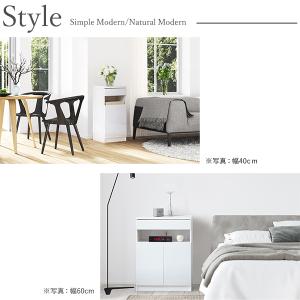 キャビネット 白 配線収納-ロビンキャビネット...の詳細画像4