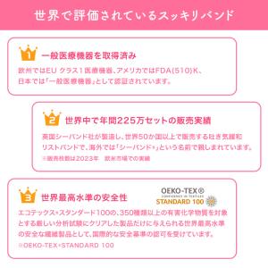 【一般医療機器 正規品】スッキリバンド 酔い止...の詳細画像3