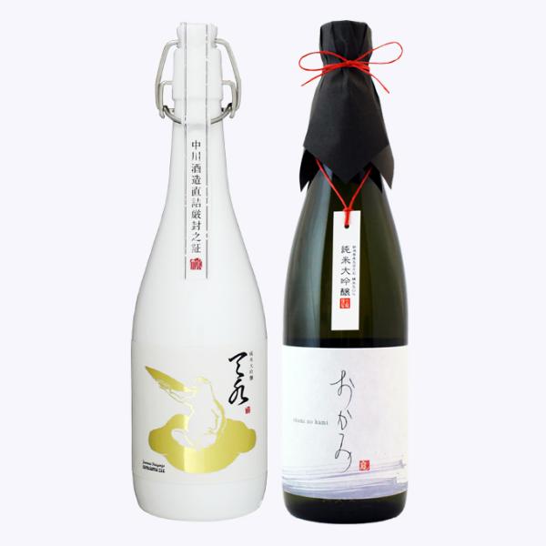 退職祝い 日本酒 ギフト プレゼント 純米大吟醸 amamizu× 純米大吟醸 おかみ 720ml ...