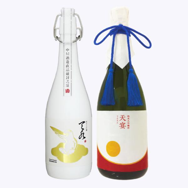 お歳暮 2025 日本酒 飲み比べ ギフト プレゼント 男性 純米大吟醸 amamizu × 純米大...