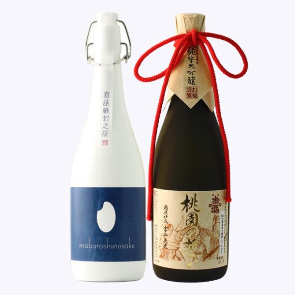 お中元 夏ギフト 日本酒 ギフト プレゼント 純米大吟醸 原酒 棚田コシヒカリ幻の酒(今代司) ×純...
