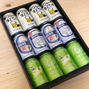 クラフトビール 飲み比べ 風味爽快ニシテ 新潟麦酒 エチゴビール白 新潟限定 350ml×12本 プレゼント 母の日 退職祝い ギフト