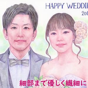 ウェルカムボード 似顔絵 結婚式 手作り ウェディングボード