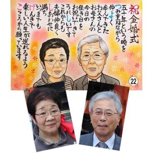 似顔絵 プレゼント ポエム 名前詩作成 お名前...の詳細画像1