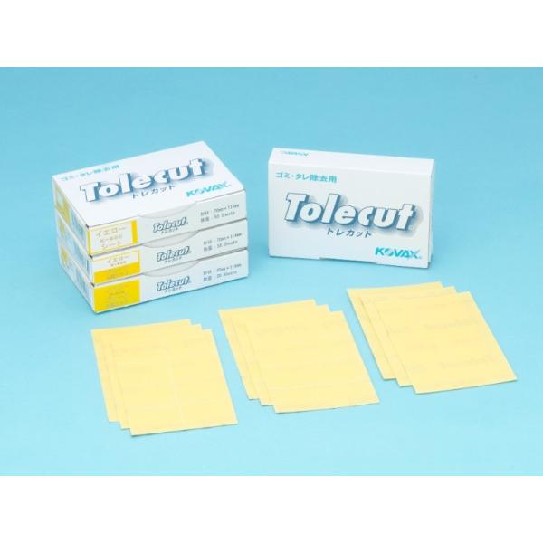 コバックス　トレカット　イエロー　シート　ブロック　K-800　70mm×114mm　50枚入　ゆう...