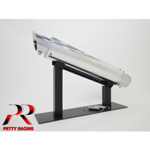 PRETTY RACING製 50.8π ステンレスサイレンサー タイプ2