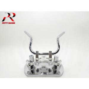 PRETTY RACING製 ゼファー400/Χ メッキ極太ゴム巻きタンデムバー ゼファー400/Χ メッキ極太ゴム巻きタンデムバー