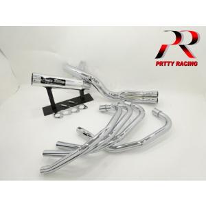 【最終値下げ】cbr400f プリティーガニマタブレット プリティ― HONDA CBR400F 54π PRETTY ガニマタブレット管 黒