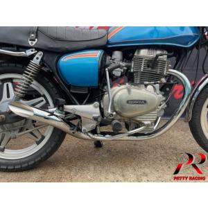 プリティ― KAWASAKI ゼファー400 新品 ガニマタ ブレット管