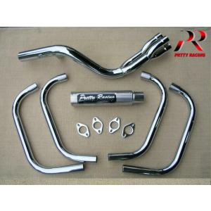 未使用CB400SF NC39 PRETTY RACINGタイプ3 マフラー Amazon | PRETTY RACING製 CB400SF VTEC nc39 4-1管 50.8π