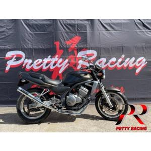 プリティー KAWASAKI バリオス1 ショート管 60π マフラー メッキ