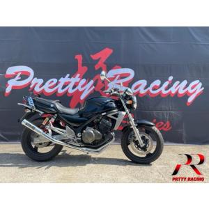 プリティー KAWASAKI バリオス2 4-1管 50.8π ALサイレンサー タイプ2  マフラー メッキ｜pretty-racing