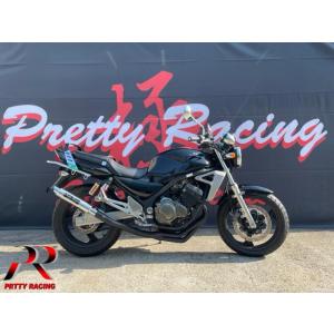 プリティー HONDA CB250N CB400N ホーク3 2-1管 50.8π ALサイレンサー