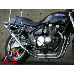 プリティ― KAWASAKI ゼファー400 新品 ガニマタ ブレット管 プリティ― KAWASAKI ゼファー400 新品 ガニマタ ブレット管