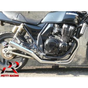 ゼファー400 ロングタンデム ロンタン KAWASAKI ゼファー400/Χ PRETTY製 ロングタンデムバー : PRETTYRACING