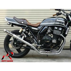 KAWASAKI ゼファー400/Χ PRETTY製 ロングタンデムバー : PRETTYRACING