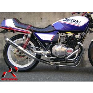 プリティー SUZUKI GSX400F 4-1管 50.8π ALサイレンサー タイプ2