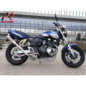 プリティー YAMAHA XJR400 4HM 50.8 ガニマタ PRETTY管 マフラー