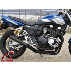 プリティー YAMAHA XJR400 RH02 （01〜）  ショート管 70π 黒 マフラー