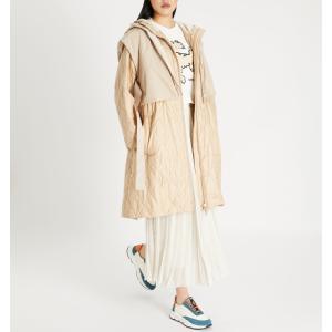 【限定45%OFF】 Max Mara WEEKEND レディース 撥水加工 ミドル丈 テクニカル ...