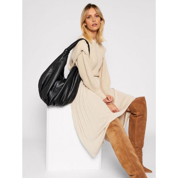 【限定50%OFF!】 MAX MARA WEEKEND ソフトレザーレット ショルダーバッグ