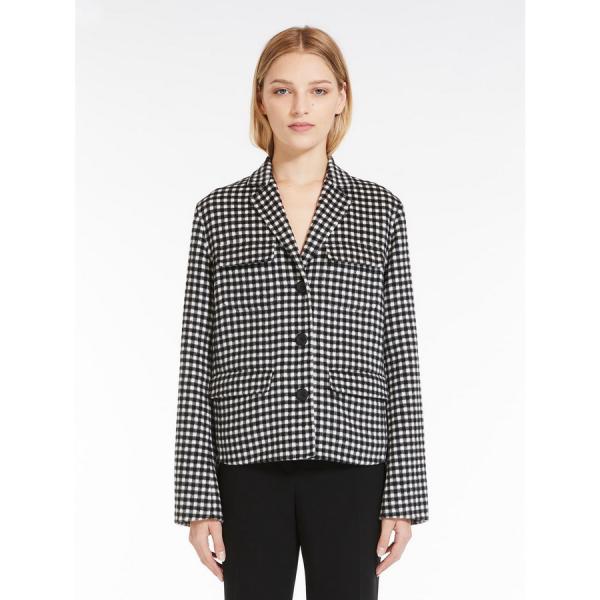 【セール35%OFF】MAX MARA STUDIO レディース   ピュアウール シングルブレスト...