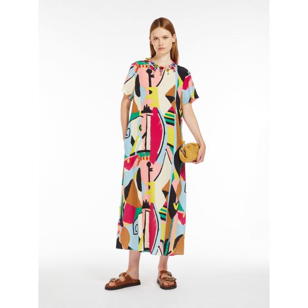 【セール40%OFF!】 MAX MARA　WEEKEND レディース シルク クレープデシン プリ...