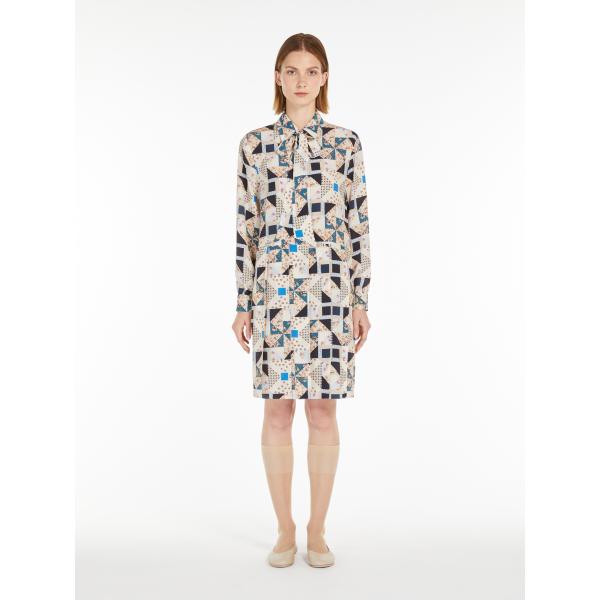 【セール40%OFF】MAX MARA  WEEKEND  レディース ピュア シルク パッチワーク...