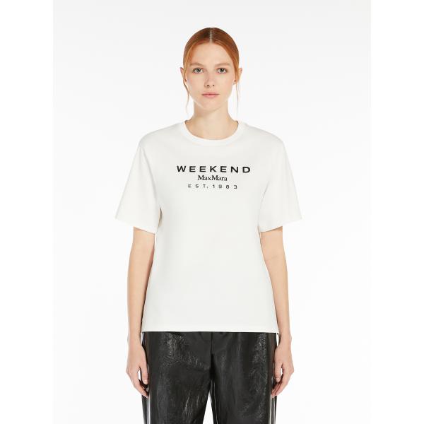 【セール40%OFF】 MAX MARA　WEEKEND レディース コットン ジャージー  半袖T...